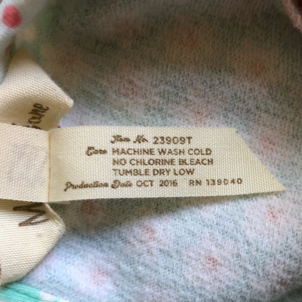 Matilda Jane Infant Hello Lovely Fly Away Tunic - Size 3-6M - Picture 6 of 10